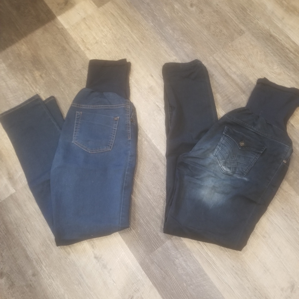 BUNDLE of 2 Pairs of Maternity Jeans